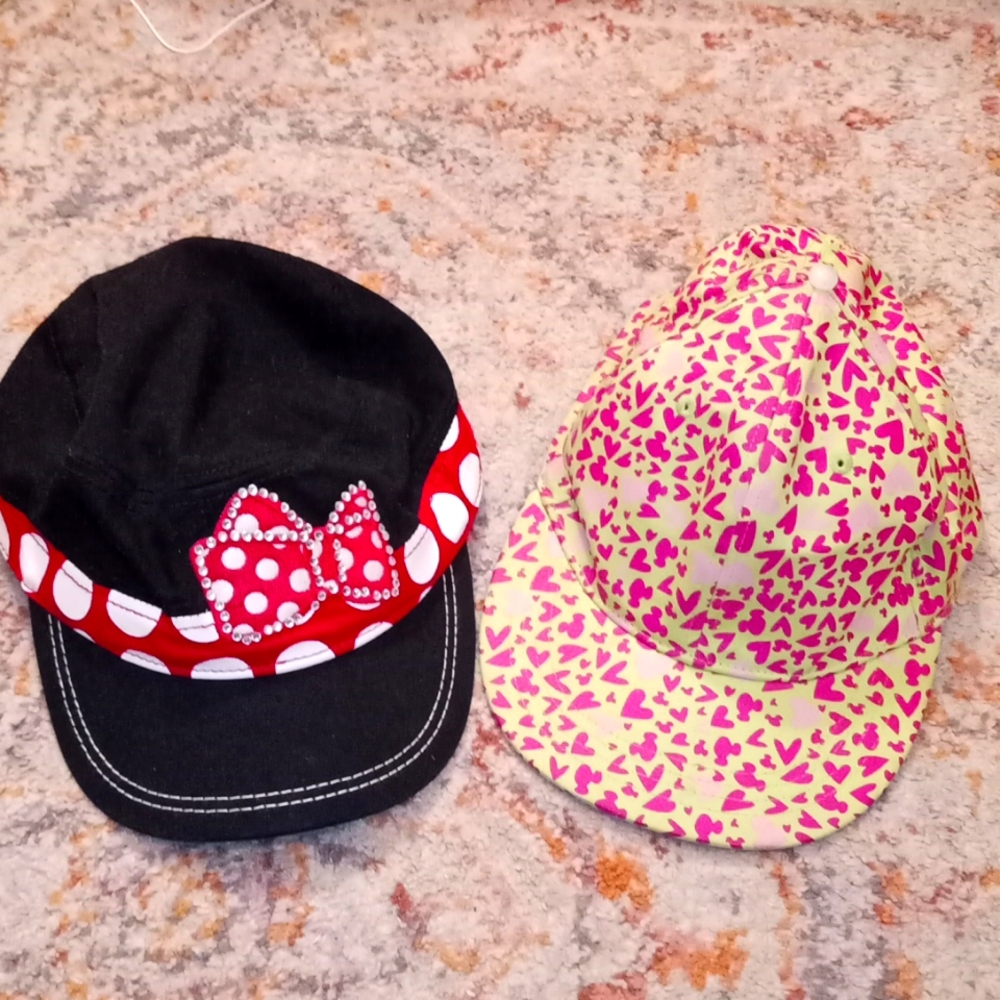 2 DISNEYLAND PARK HATS